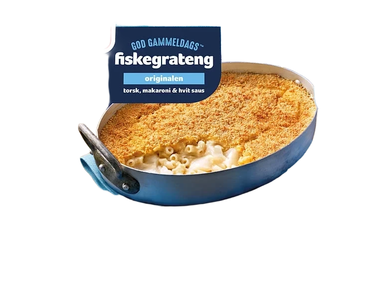 God Gammeldags Fiskegrateng 10x540g