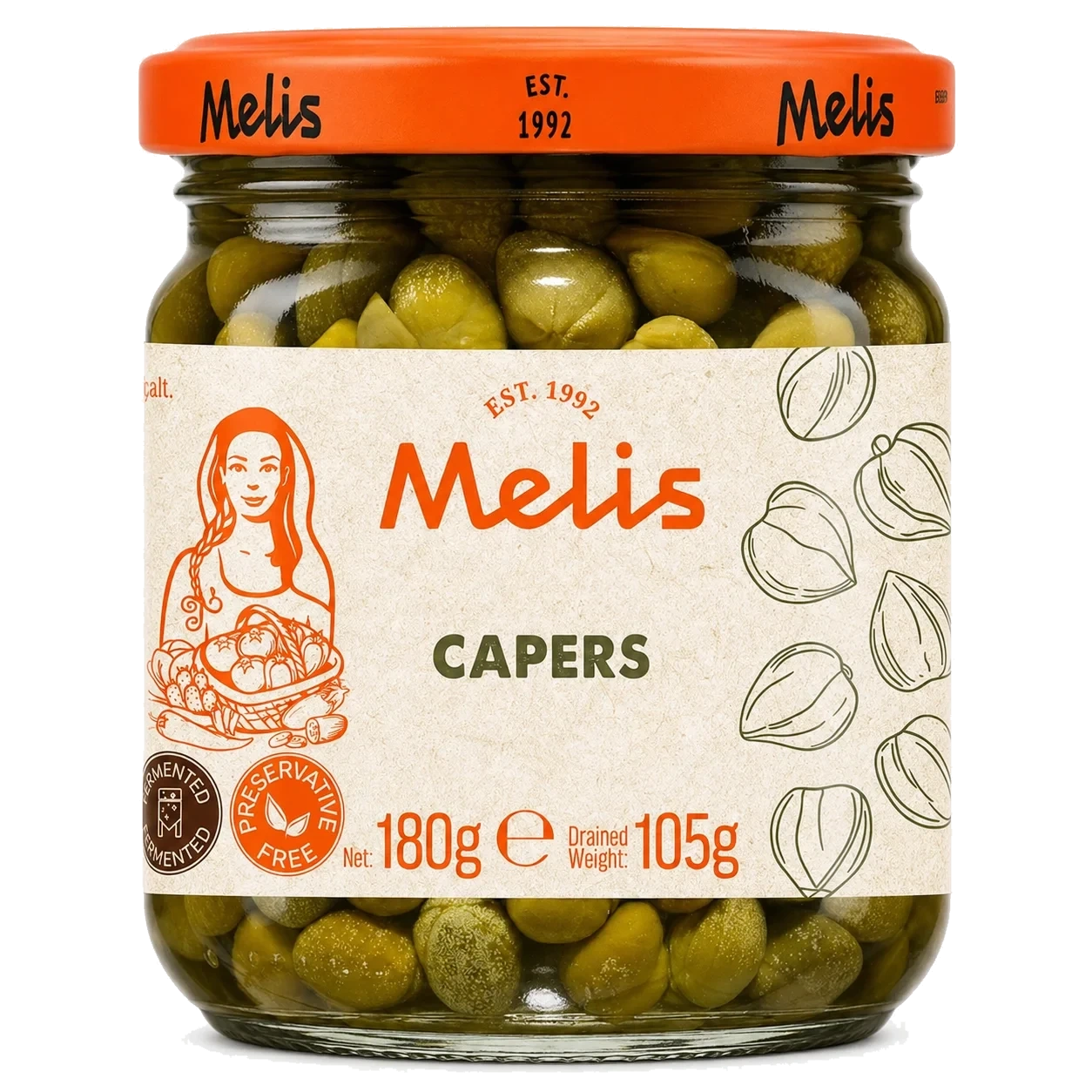 Melis Kapers 180g