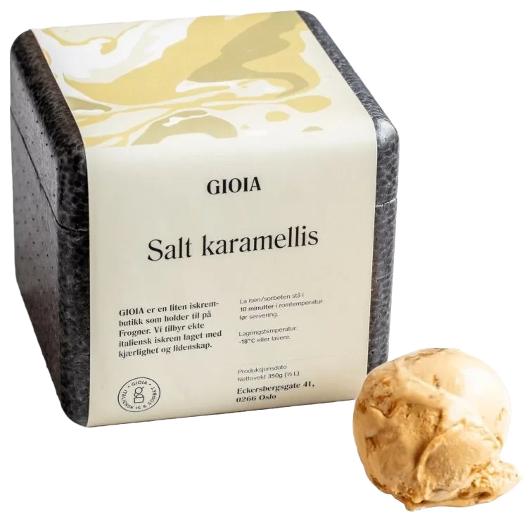 GIOIA Salt Karamellis 0.5L