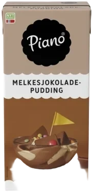 Piano Melkesjokoladepudding 1 l