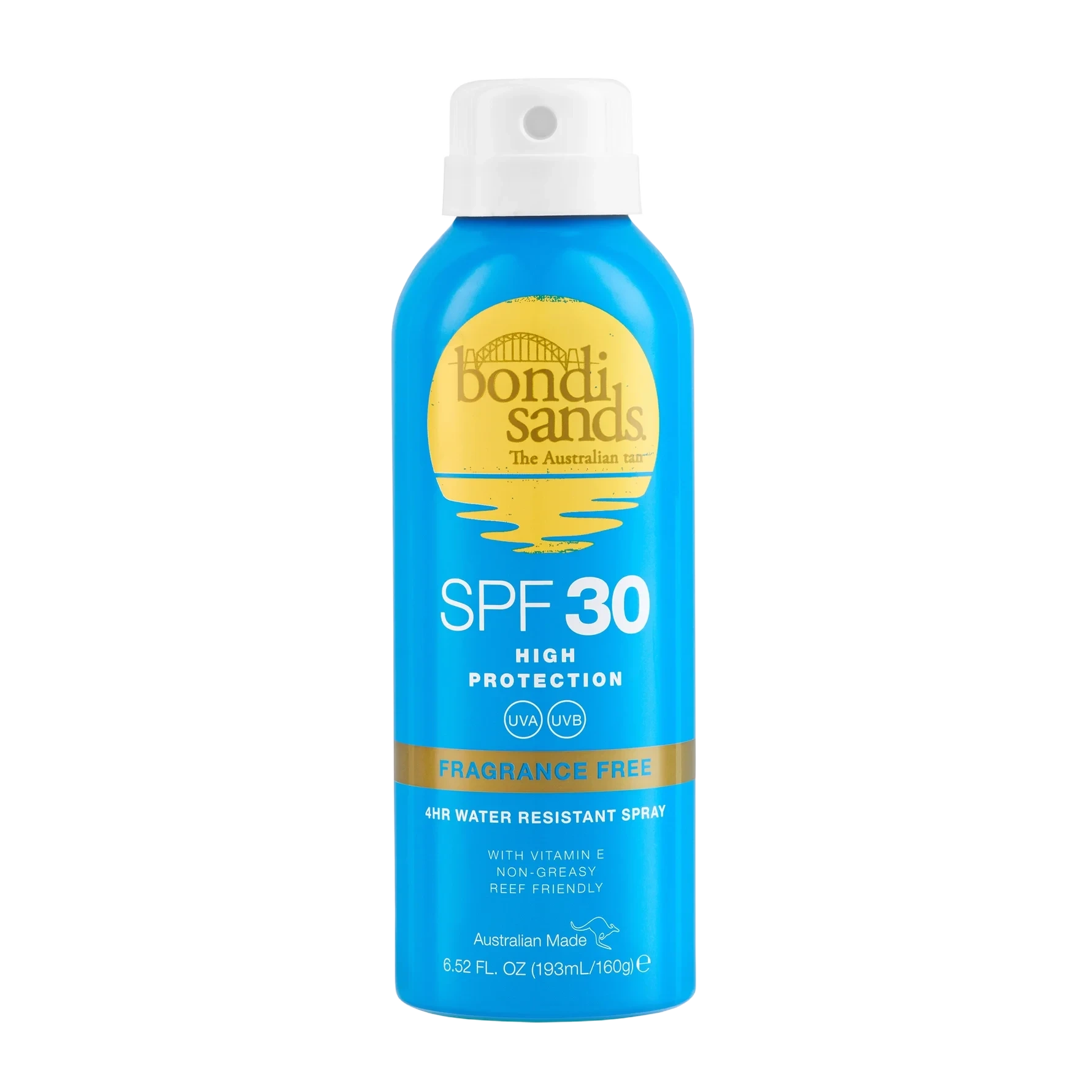 Bondi Sands SPF30 Fragrance Free Aerosol Mist Spray 193 ml