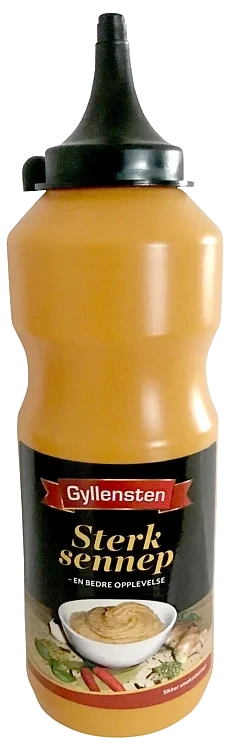 Gyllensten sterk sennep    450g