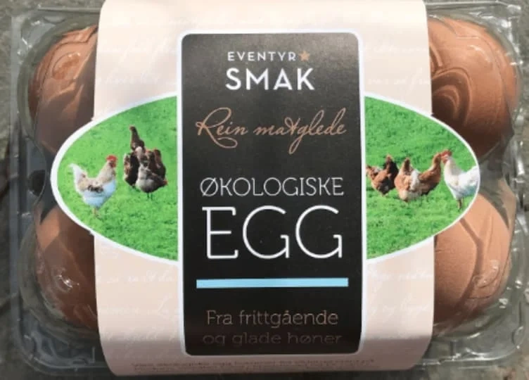 Egg 6pk Økologiske Eventyrsmak