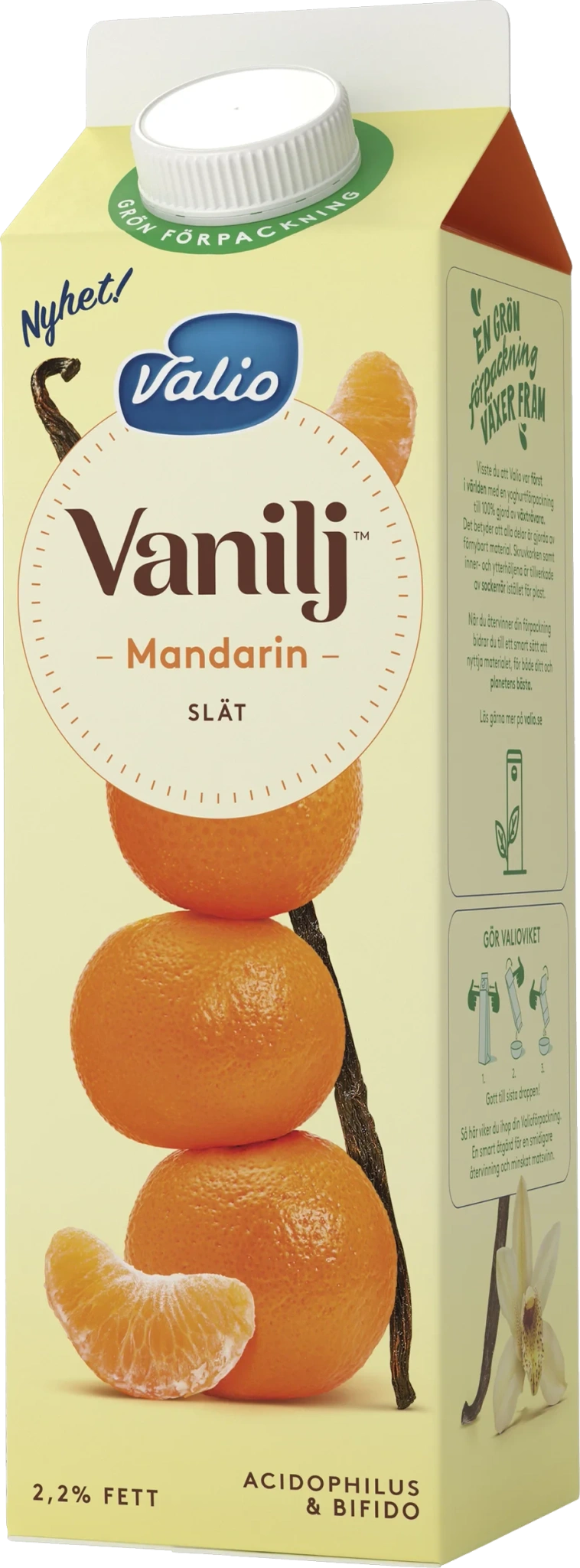 Vaniljyoghurt Mandarin