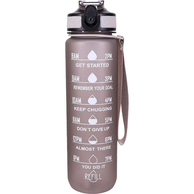 Motivation Vattenflaska Grey 1 L