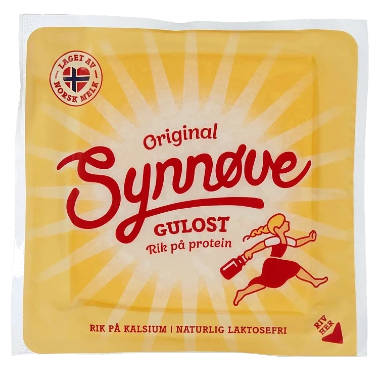 Synnøve gulost bit 450gr