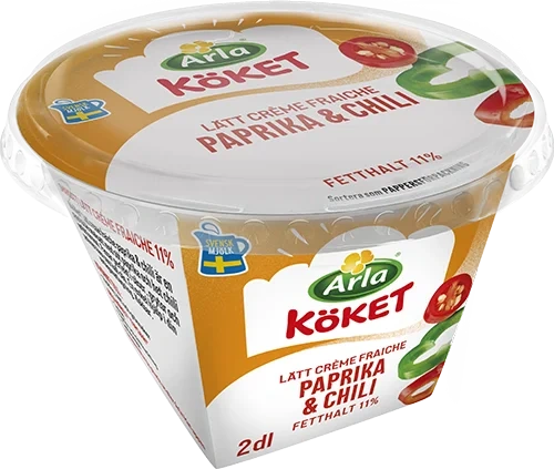 Lätt crème fraiche paprika / chili 11%