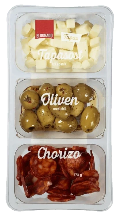 Tapasbrett m/chorizo 170g Eldorado