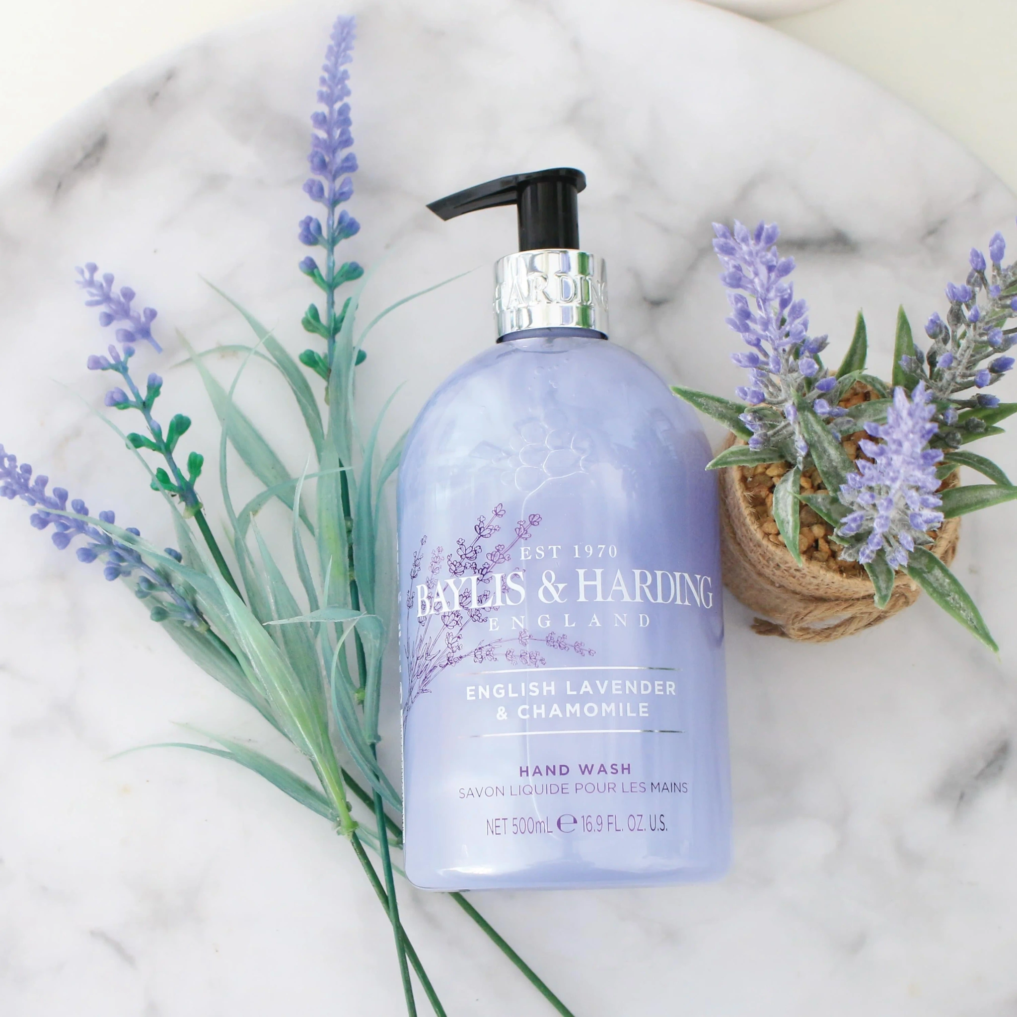 Baylis & Harding Signature Lavender & Chamomile Hand Wash, 500 ml