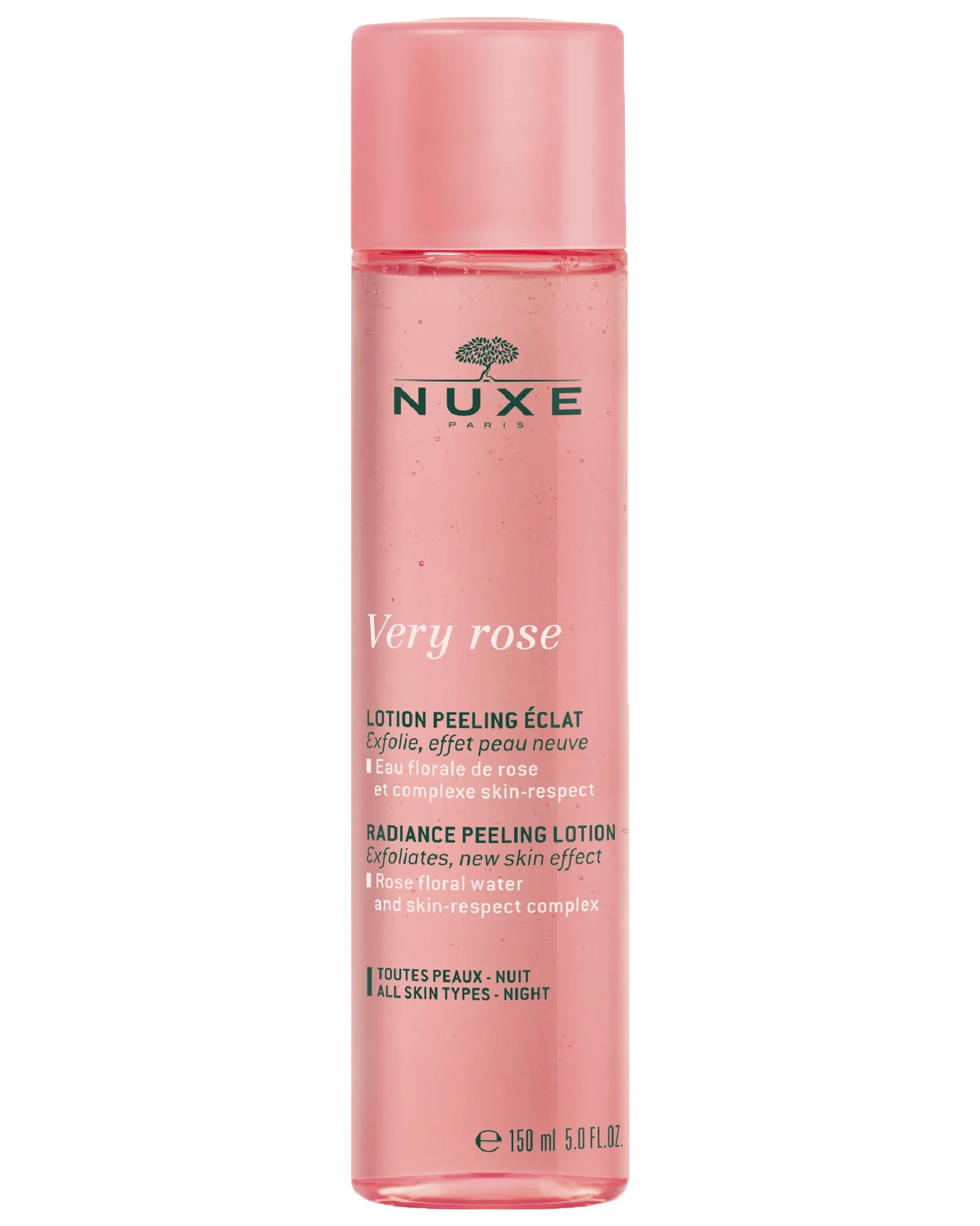 Nuxe Very Rose Radiance eksfolierende lotion 150 ml