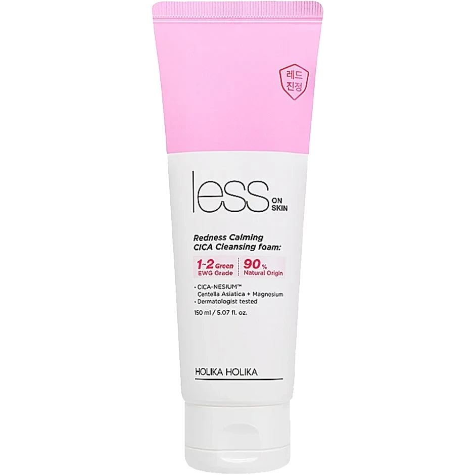 Holika Holika Less on Skin Redness Calming CICA Cleansing Foam