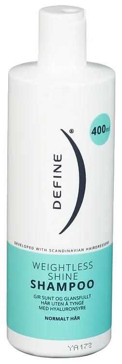 Define Weightless Shine Shampoo 400ml