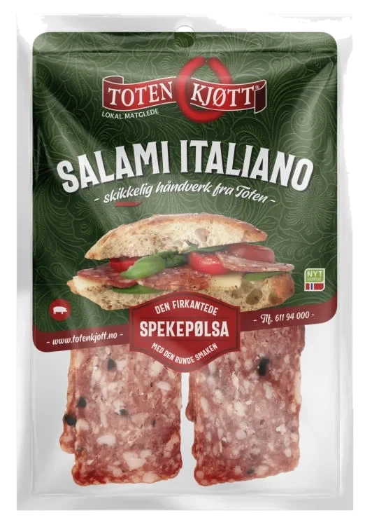 Salami Italiano 100g Toten Kjøtt