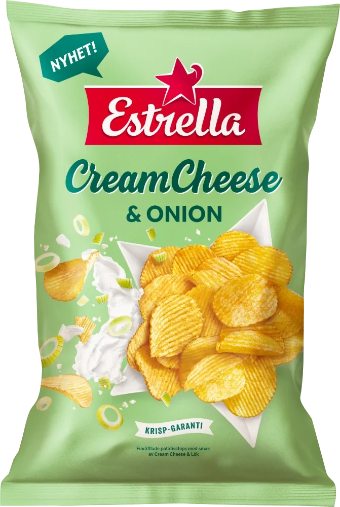 Estrella Cream Cheese Onion Chips 175g