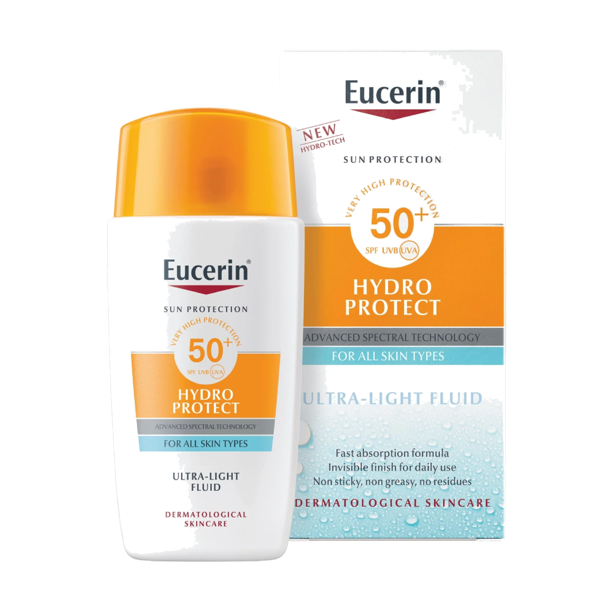 Eucerin Sun Hydro Protect Ultra Light Fluid SPF50+, 50 ml