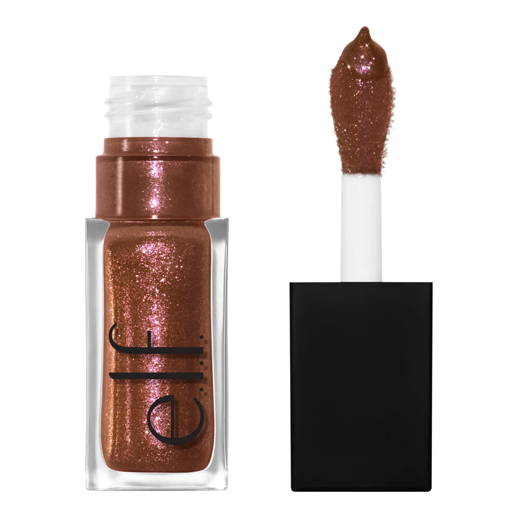 e.l.f. Glow Reviver Lip Oil Glimmer Choco Luxe