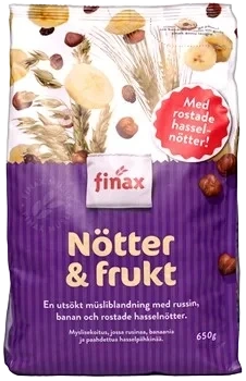 Nötter/Frukt