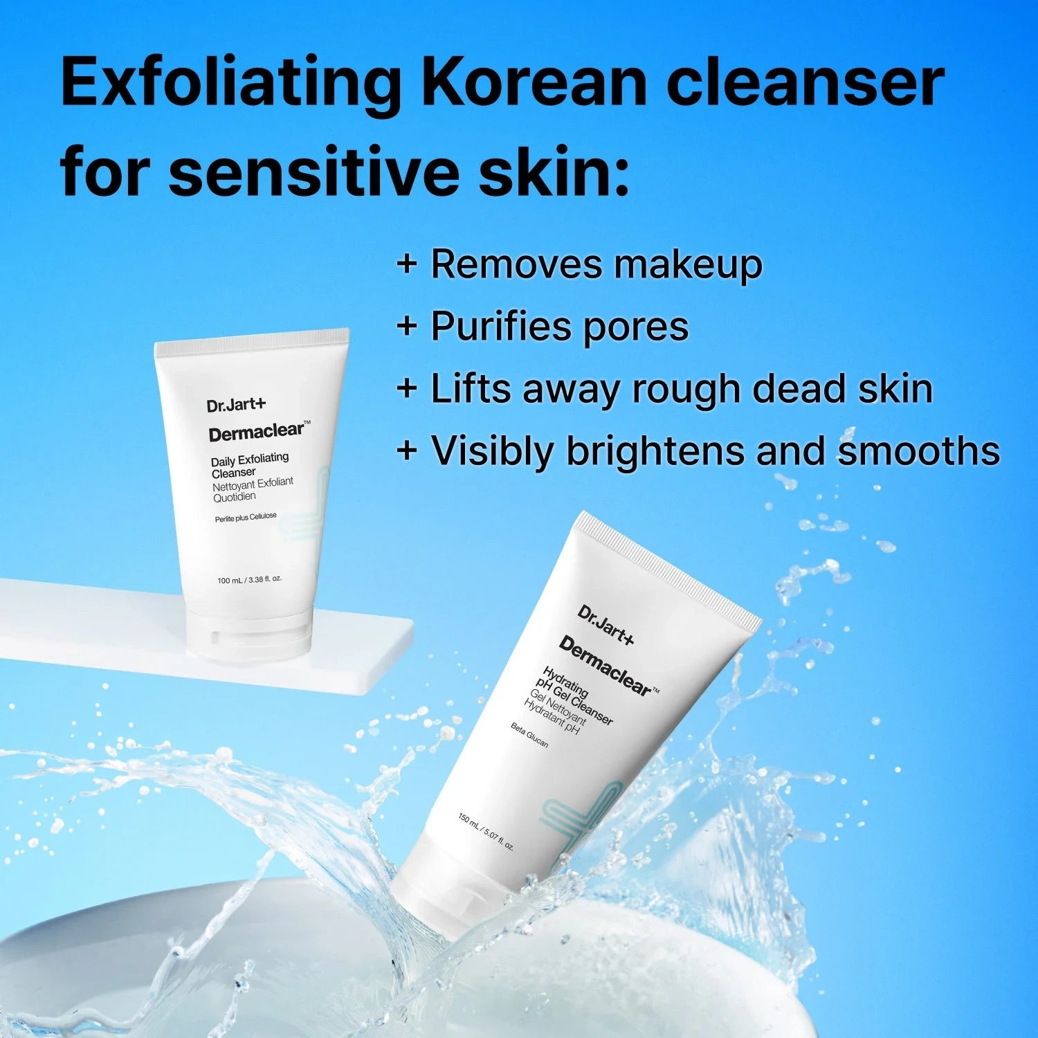 Dr.Jart+ Dermaclear Daily Exfoliating Cleanser