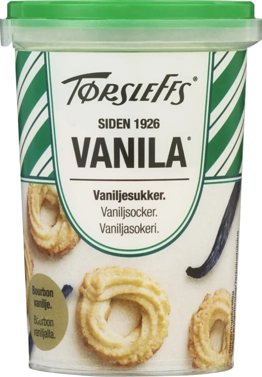 Tørsleffs Vanila Vaniljesukker 12x100g