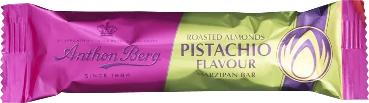 Marsipanbrød Pistasj 33g Anthon Berg