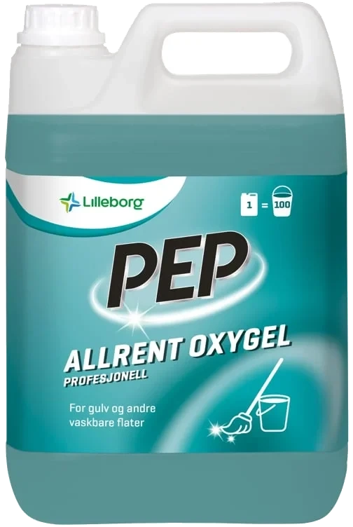 Pep allrent oxygel allrengjøringsmiddel   5l