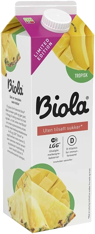 Biola sesong tropisk uten 1000g