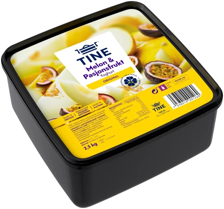 Yoghurt melon/pasjon     2,5kg