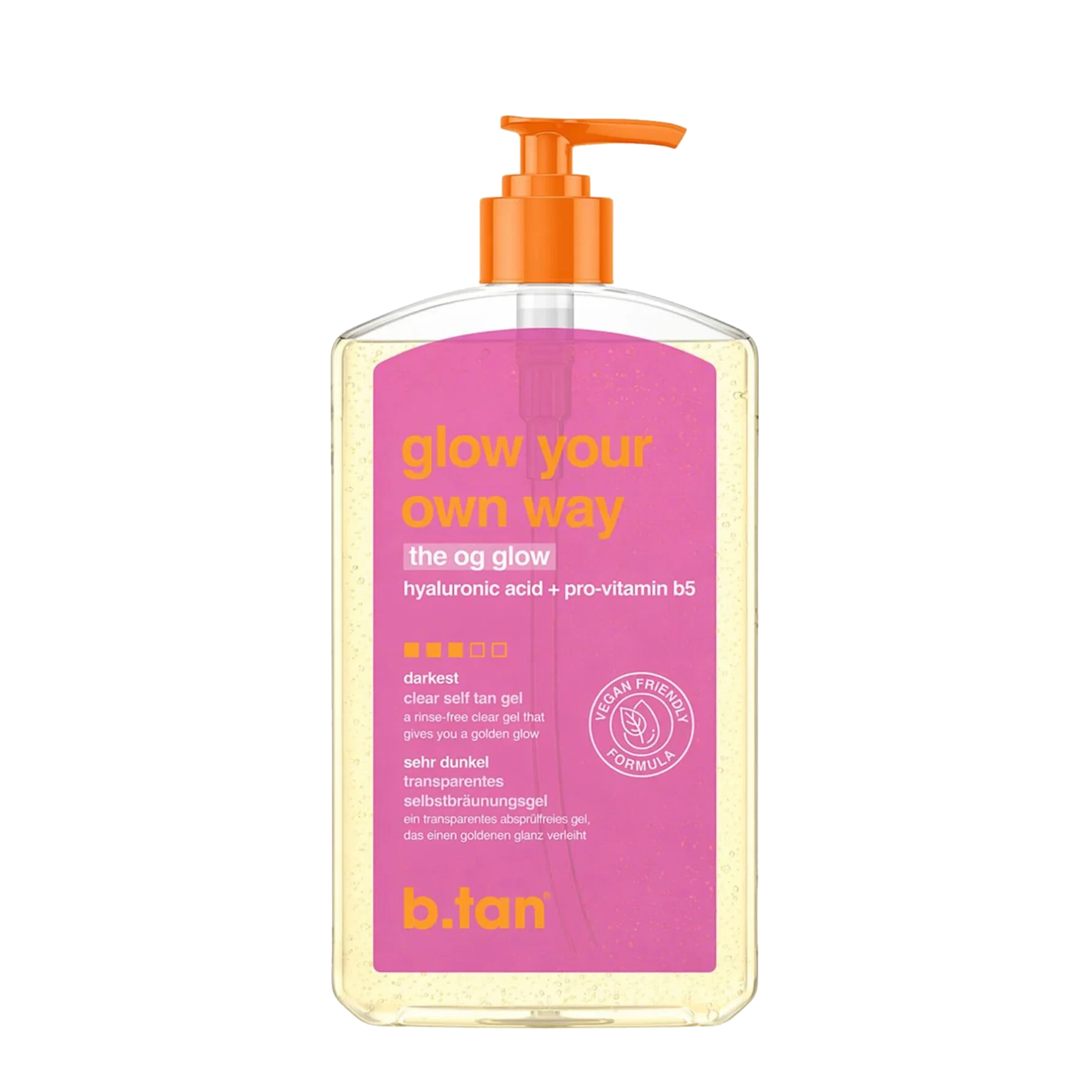 b.tan Glow Your Own Way Clear Self Tan Gel The OG Glow