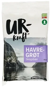 Havregrøt Skogsbær 65g Urkraft