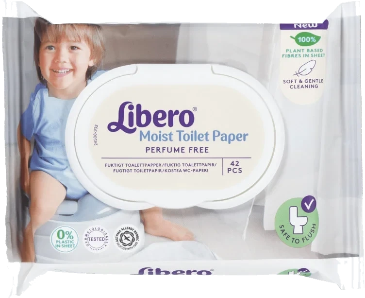 Libero Fuktig Toalettpapir 42stk