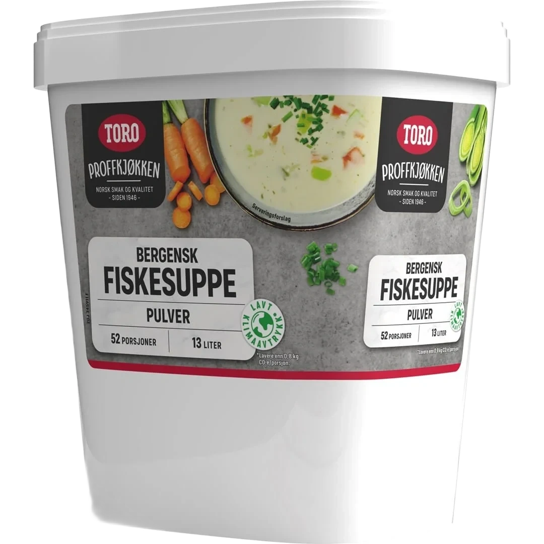 Bergensk Fiskesuppe Pulver Toro