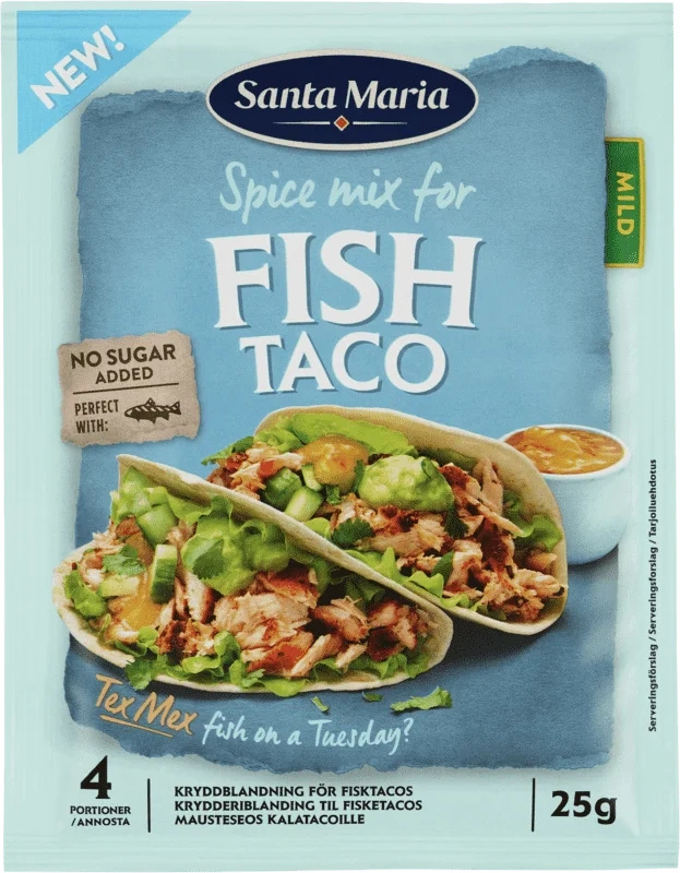 Santa Maria Fish Taco Spice Mix 25g