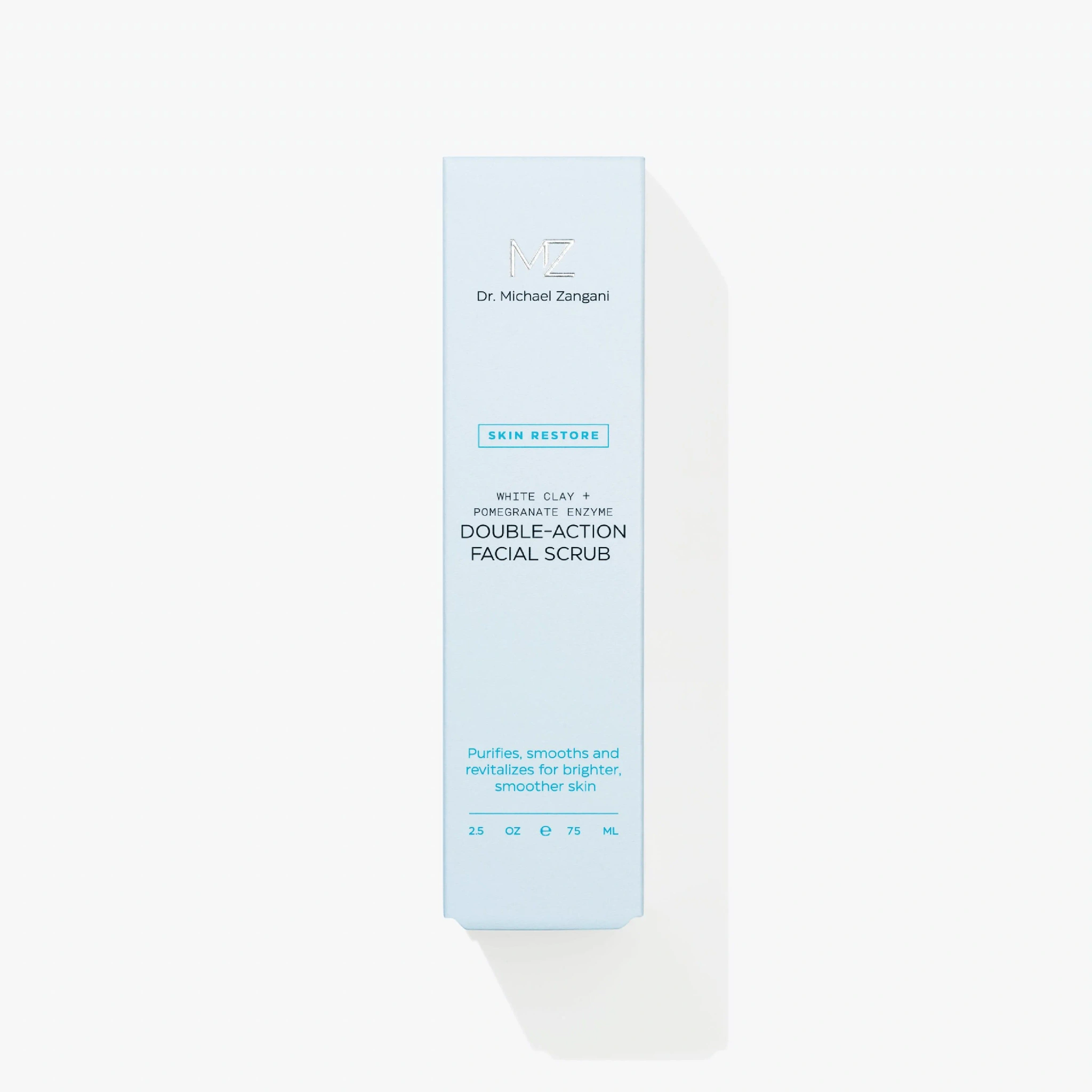 Dr. Michael Zangani Skin Restore Double-Action Facial Scrub, 75 ml