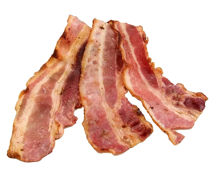 Stekt bacon skivet  1kg