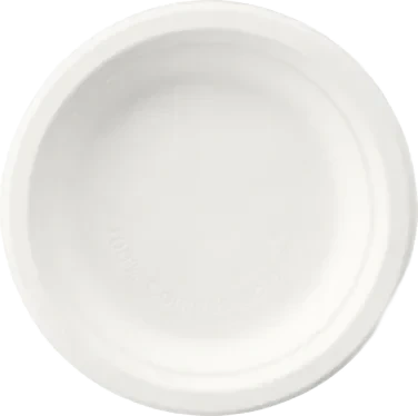 Tallerken Fiber 15cm Hvit