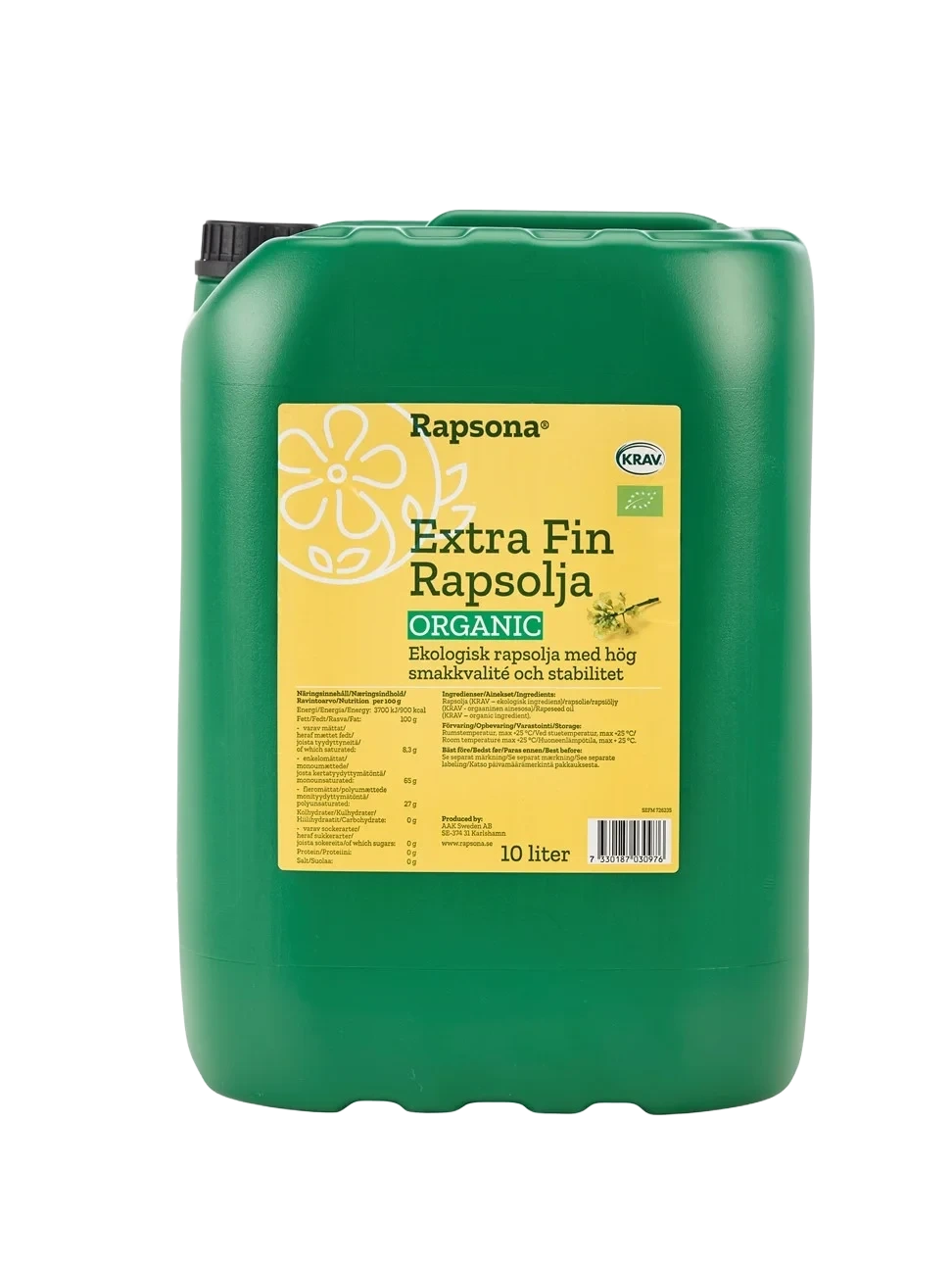 Ekologisk Rapsolja Organic