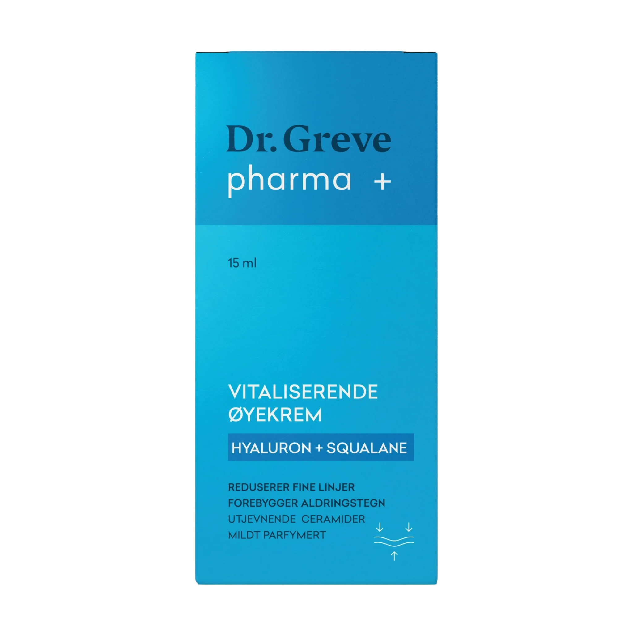 Dr. Greve Pharma Hyaluron + Squalane Vitaliserende Øyekrem, 15 ml