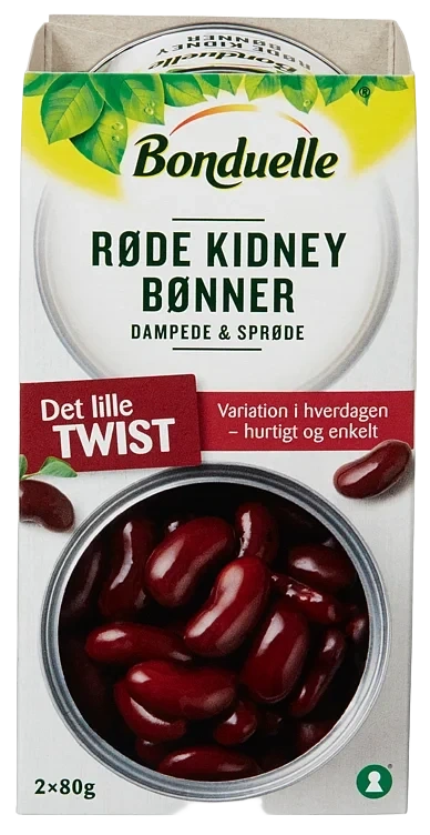 Kidneybeans 2pk mini 2x80g