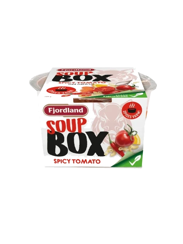 Fjordland Box Spicy Tomato Soup 280g
