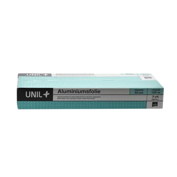 Aluminiumsfolie Refill 45cm X150m Unik (3stk)