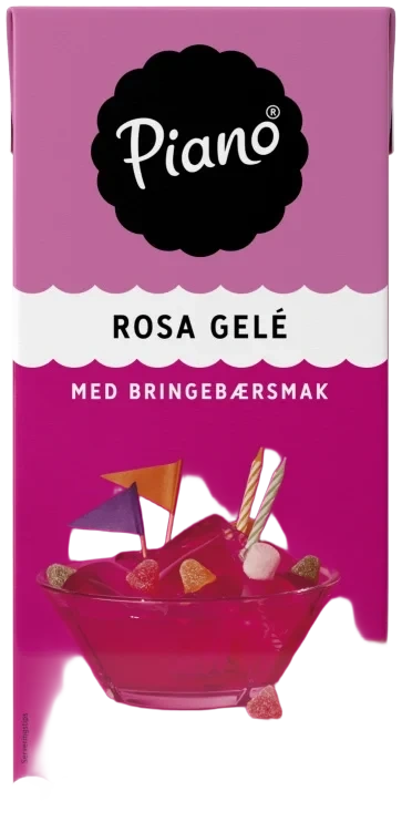 Bringebærgele 1l Piano