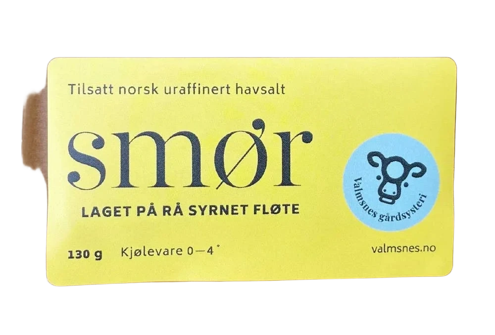 Upasteurisert smør