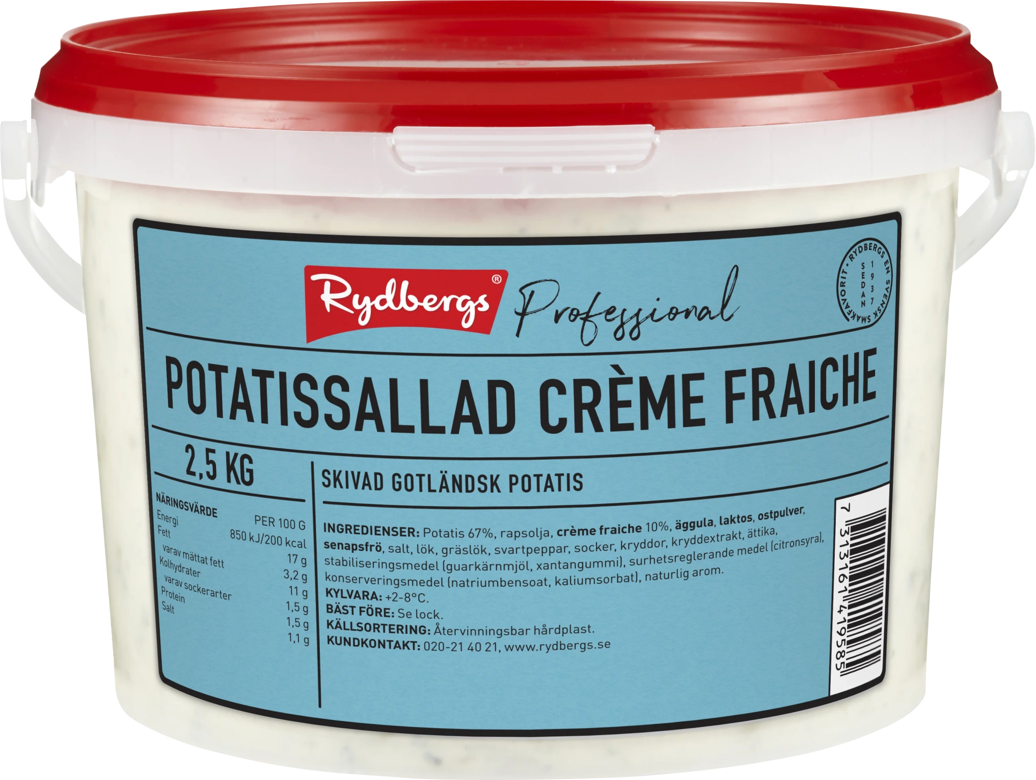 Potatissallad Crème Fraiche