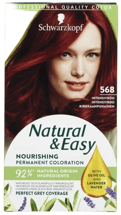 Natural & Easy 568 Intensivrød
