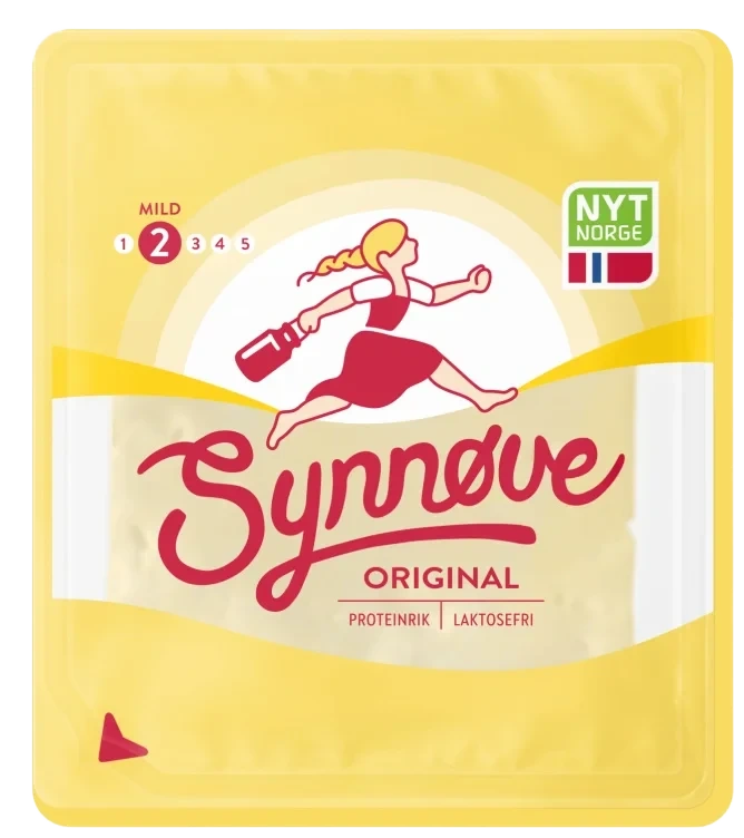 Gulost skivet 105g Synnøve