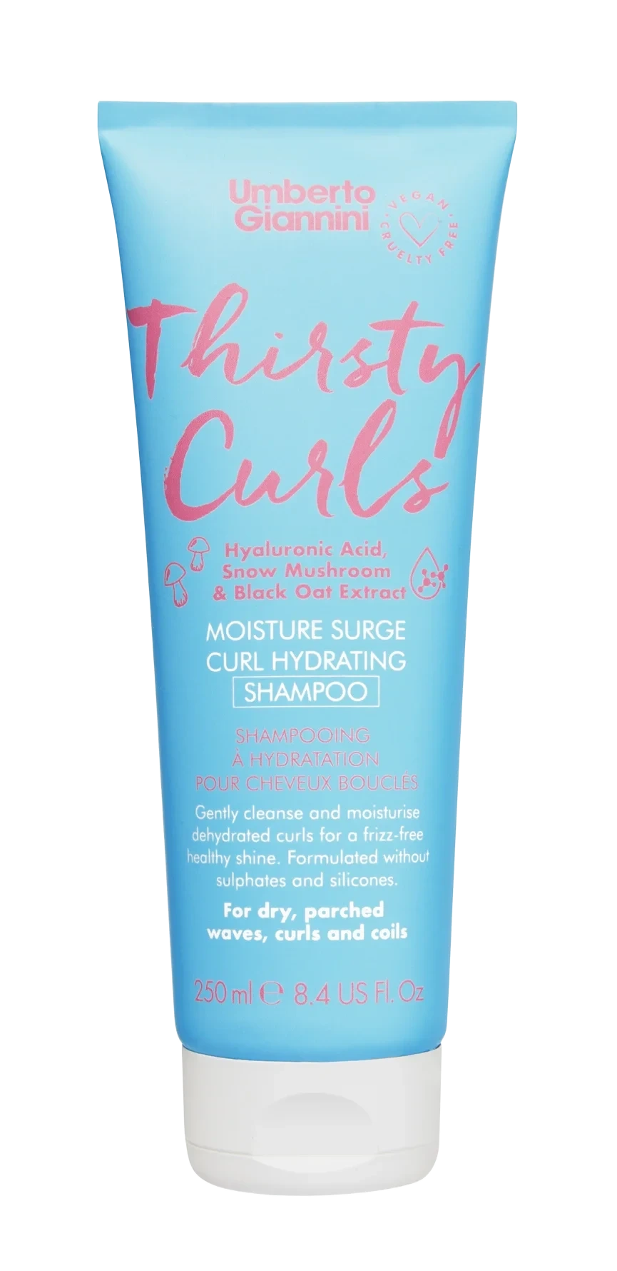 Umberto Giannini Thirsty Curls Shampoo 250 ml