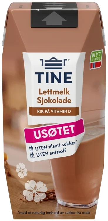 Lettmelk m/sjokolade  330ml