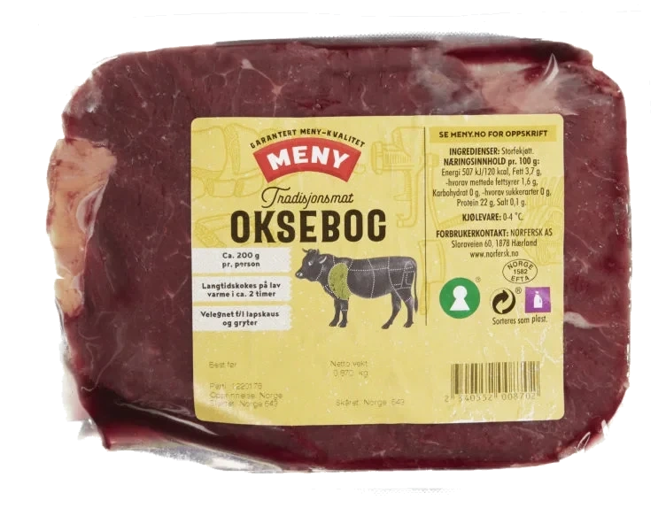 Storfe Bog i Bit Ca700g Meny