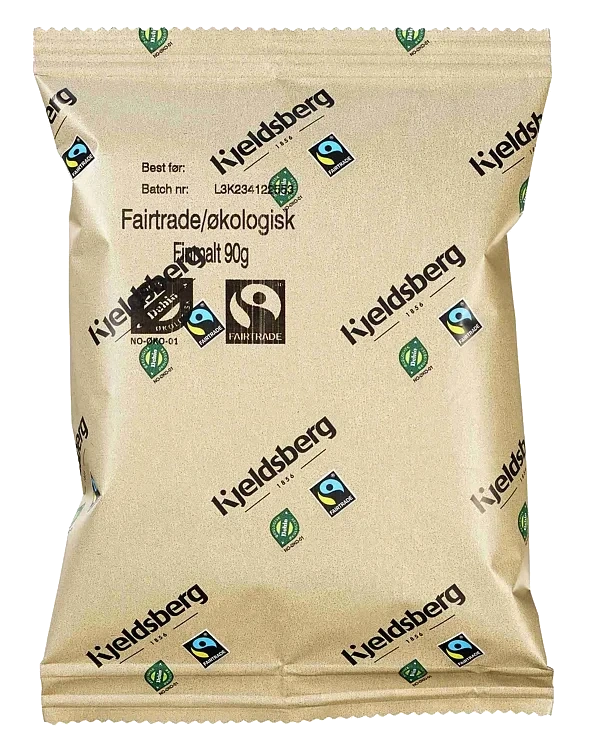 Kjeldsberg kaffe fairtrade økol.   60x90g