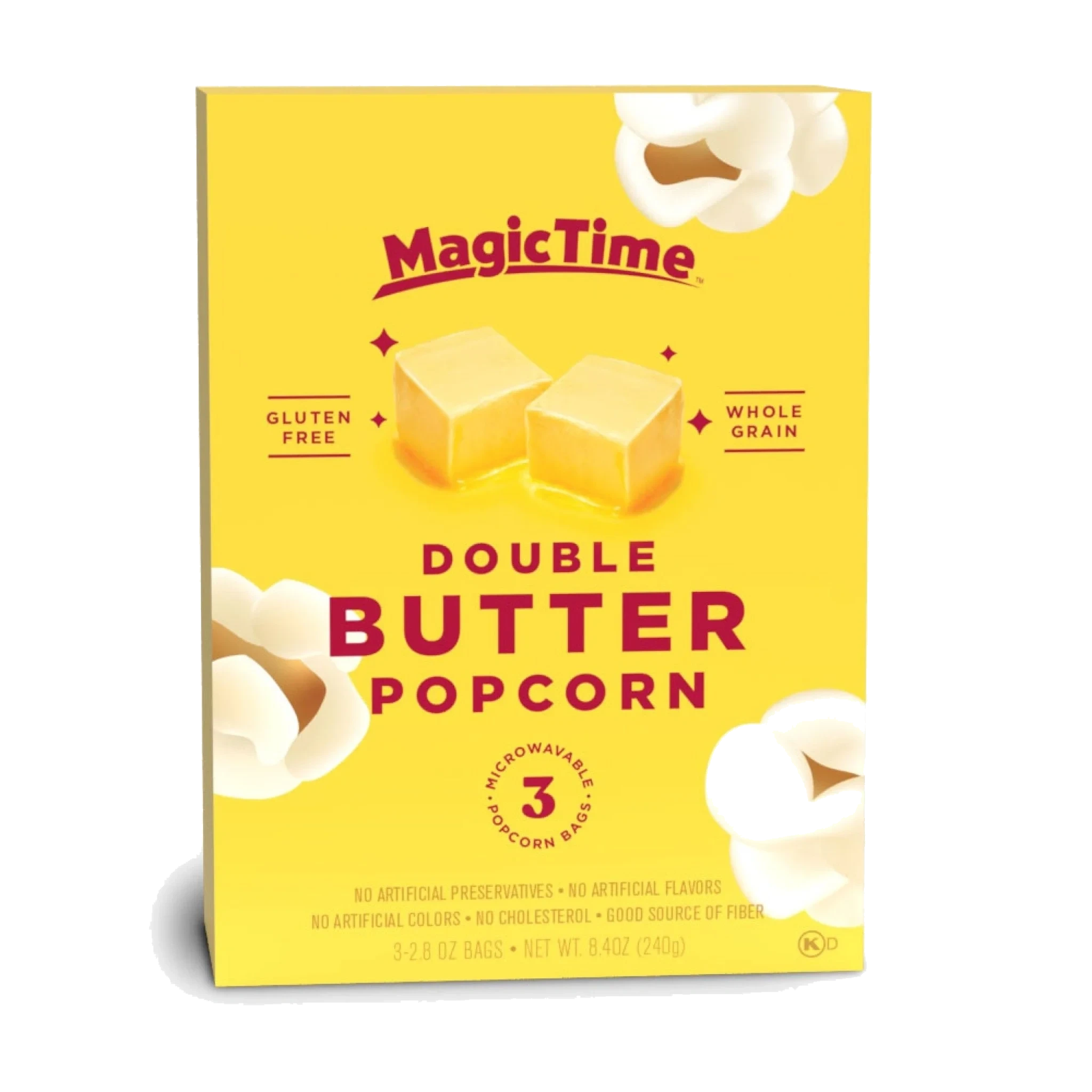 Magic Time Double Butter Popcorn 3-pack 240 g